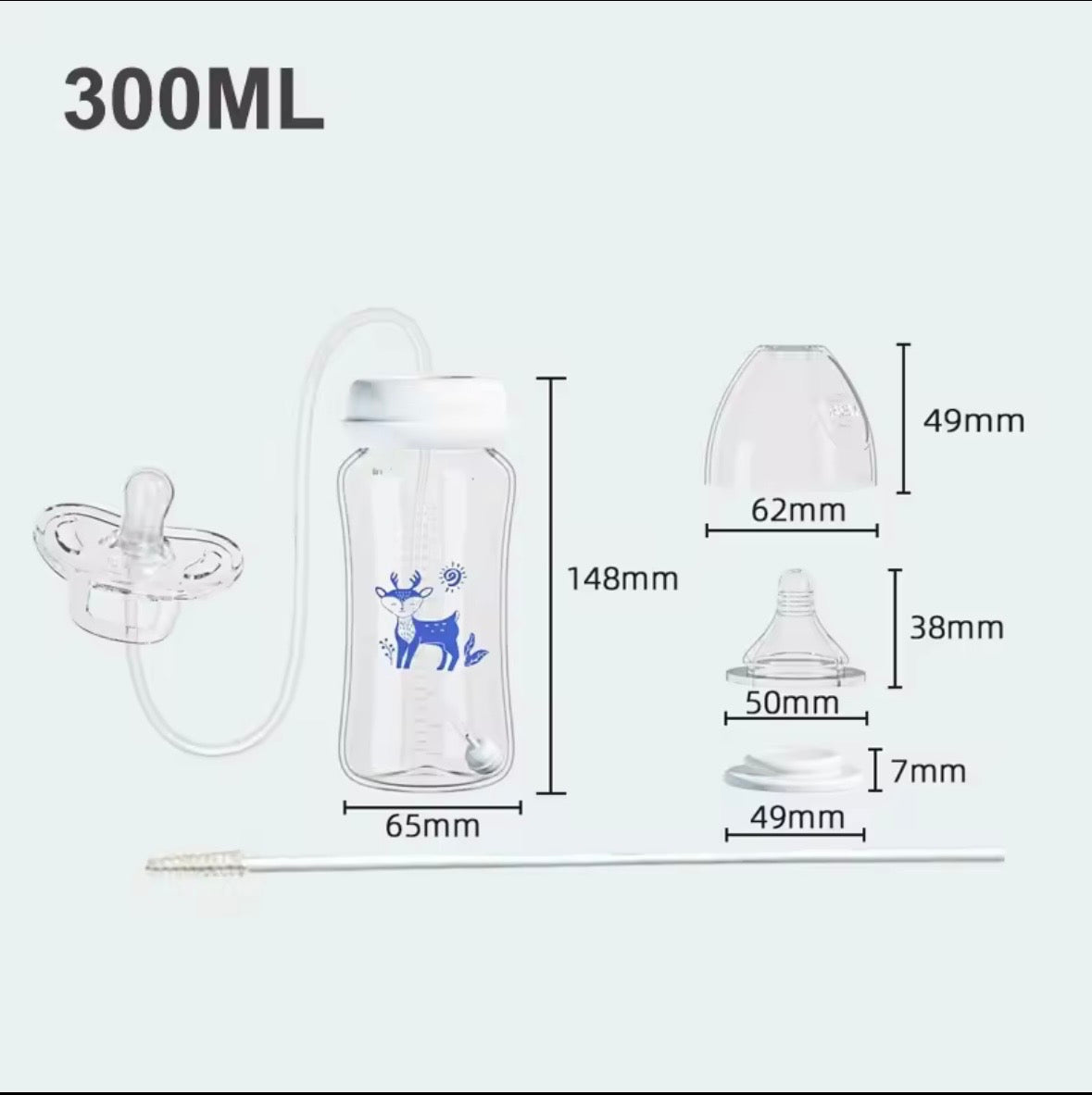 3-in-1 Hands-Free Bottle